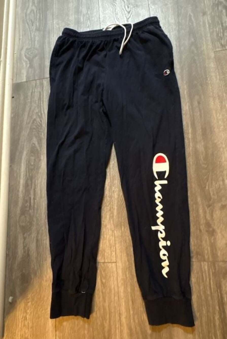 Champion Men's Classic Jersey Jogger Sweatpants with Script Logo